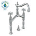 Savina Widespread Bathroom Sink Faucet with Double Cross Handles