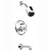 New Classic Pressure Balance Diverter Tub and Shower Faucet with Cross Handle
