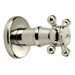 Classic 0.75" Wall Valve with Cross Handle (Hot)