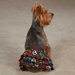 Peace Out Ruffle Dog Skirt