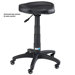 Contoured Pet Grooming Stool in Sin Black