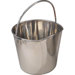 Stainless Steel Flat Sided Pet Pail