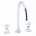 Commander Widespread Faucet with Cross Handle