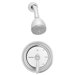 Sentinel Mark II Anti - Scald Thermostatic Shower Faucet with Decorative Index
