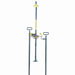 Safe-T-Zone Floor Mount Frost-Proof Combination Shower with Stainless Steel Bowl and Deluge Showerhead