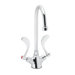 Commander Single Hole Faucet with Swivel Vacuum Breaker Spout and Double Wrist Blade Handle