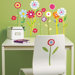 Green Garden Wall Art Vinyl Peel and Stick