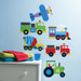 Olive Kids Trains, Planes and Trucks Wall Art
