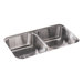 McAllister No Holes Undermount Double Bowl Kitchen Sink