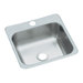 Entertainment 2-Hole Self Rimming Single Bowl Sink