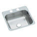 2-Hole Self Rimming Single Bowl Entertainment Sink