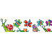 Ludo Snails Mini Wall Decal