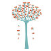 Spot Spring Tree Wall Sticker