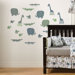 Piccolo Croc Wall Stickers