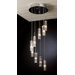 Spirale 9 Light Crafted Chandelier