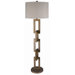 Linque One Light Floor Lamp in Antique Gold
