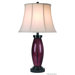 Arcadia One Light Table Lamp in Ebony Lacquer