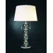 Quattro Two Light Table Lamp in Polished Chrome