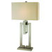Precision One Light Table Lamp in Brushed Nickel