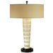 Prestige Two Light Table Lamp in Ebony Lacquer