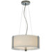Apollo 3 Light Large Drum Foyer Pendant