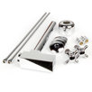 Brass Plumbing Rectangular Bottle P-Trap Kit