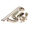 Brass Plumbing Traditional Decorative P-Trap Kit