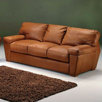 Prescott Leather Loveseat