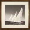 Crossing Tack 2 Framed Print