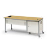 EDU 2 Instructor Tech Desk Work Surface with Fluid Up Power