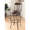 Tavio Swirl Back Swivel Barstool