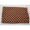 Paisley Splash In Lime Small Brown Dot Crib Sheet