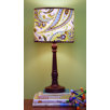 Paisley Splash in Lime Lamp