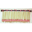 Paisley Splash In Pink Curtain Valance
