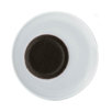 Five SensesTouch! Black 4.3" Round Saucer