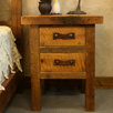Black Mountain 2 Drawer Nightstand