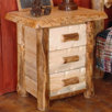 Silver Creek Three Drawer Nightstand
