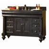 48" Distressed Vanity with Granite Top