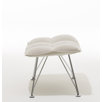 HourglassJehs and Laub Wire Base Ottoman