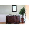 Barrington Double Vanity in Colonial Cherry