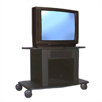 Acero Series 32" Tall Metal Cart - Single Platform