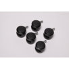 Hard Floor Casters with Hooded