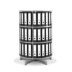 Spin-N-File 3-Tier Rotary Binder Storage Carousel