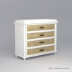 Georgian 4 Drawer Changer