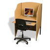Laminate Add-A-Carrel Study Carrel Add On