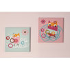 Owls 2 Piece Canvas Wall Art