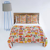 Valentina Ramos Cute Little Owls Duvet Cover