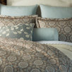 Olympia Duvet Cover in Mist