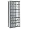 Hi-Tech Metal Bins with 3" Front Bins Shelving