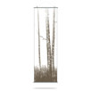 Timber Slat Hanging Panel in Chocolate - Center